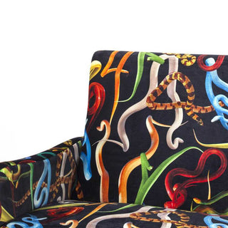 Seletti Toiletpaper Three Seater Sofa snakes - Buy now on ShopDecor - Discover the best products by TOILETPAPER HOME design