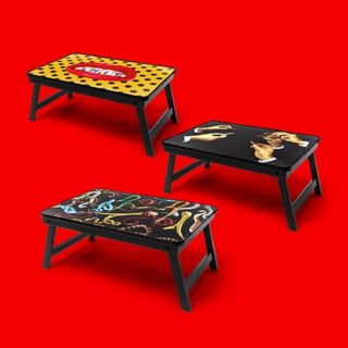 Seletti Toiletpaper Sofa Tray Snakes tray with folding legs - Buy now on ShopDecor - Discover the best products by TOILETPAPER HOME design