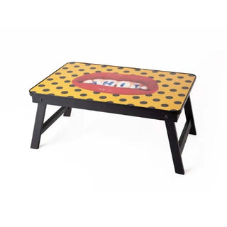 Seletti Toiletpaper sofa tray with folding legs Shit - Buy now on ShopDecor - Discover the best products by TOILETPAPER HOME design