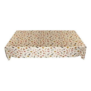 Seletti Toiletpaper tablecloth beige with mix of decors - Buy now on ShopDecor - Discover the best products by TOILETPAPER HOME design