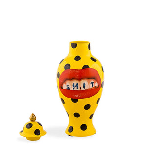 Seletti Toiletpaper porcelain vase - Buy now on ShopDecor - Discover the best products by TOILETPAPER HOME design