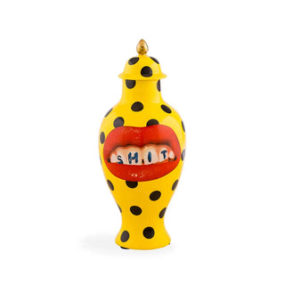 Seletti Toiletpaper porcelain vase Shit - Buy now on ShopDecor - Discover the best products by TOILETPAPER HOME design