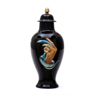 Seletti Toiletpaper Vases Hands with Snakes vase - Buy now on ShopDecor - Discover the best products by TOILETPAPER HOME design