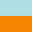 Turquoise-Orange