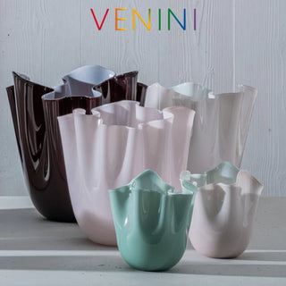 Venini Fazzoletto 700.04 vase h. 13.5 cm. - Buy now on ShopDecor - Discover the best products by VENINI design