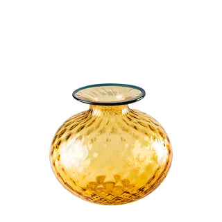 Venini Monofiori Balloton 100.36 vase h. 12.5 cm. Venini Monofiore Balloton Amber Thread Horizon - Buy now on ShopDecor - Discover the best products by VENINI design