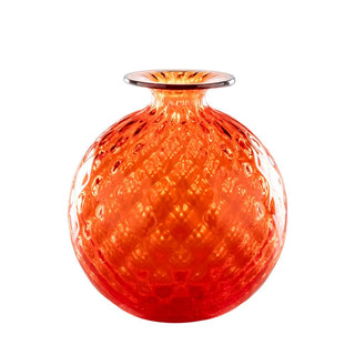 Venini Monofiori Balloton 100.18 vase h. 20.5 cm. Venini Monofiore Balloton Orange Thread Red - Buy now on ShopDecor - Discover the best products by VENINI design