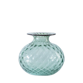 Venini Monofiori Balloton 100.36 vase h. 12.5 cm. Venini Monofiore Balloton Rio Green Thread Ox Blood Red - Buy now on ShopDecor - Discover the best products by VENINI design