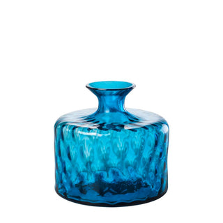 Venini Monofiori Carnevale 110.05 vase h. 12 cm. Venini Carnevale Aquamarine - Buy now on ShopDecor - Discover the best products by VENINI design