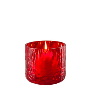 Venini Night In Venice 100.85 candle holder diam. 12 cm. Venini Night In Venice Red - Buy now on ShopDecor - Discover the best products by VENINI design