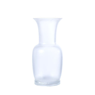 Venini Frozen Opalino 706.38 vase crystal sandblasted h. 30 cm. - Buy now on ShopDecor - Discover the best products by VENINI design