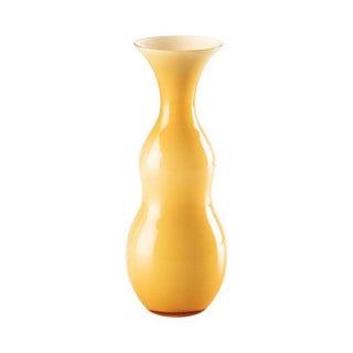 Venini Pigmenti 516.85 opaline vase milk-white inside h. 26 cm. Venini Pigmenti Amber-Milk White - Buy now on ShopDecor - Discover the best products by VENINI design