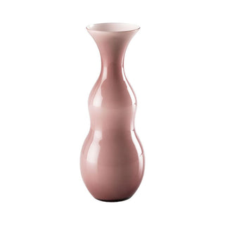 Venini Pigmenti 516.85 opaline vase milk-white inside h. 26 cm. Venini Pigmenti Amethyst-Milk White - Buy now on ShopDecor - Discover the best products by VENINI design