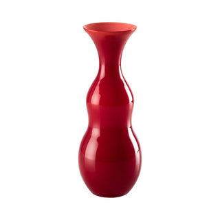 Venini Pigmenti 516.85 opaline vase milk-white inside h. 26 cm. Venini Pigmenti Red-Milk White - Buy now on ShopDecor - Discover the best products by VENINI design