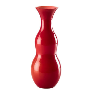 Venini Pigmenti 516.86 opaline vase milk-white inside h. 36.5 cm. Venini Pigmenti Red-Milk White - Buy now on ShopDecor - Discover the best products by VENINI design