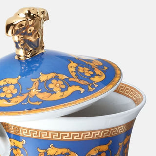 Versace meets Rosenthal 30 Years Mug Collection Floralia Blue mug with lid - Buy now on ShopDecor - Discover the best products by VERSACE HOME design