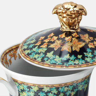 Versace meets Rosenthal 30 Years Mug Collection Gold Ivy mug with lid - Buy now on ShopDecor - Discover the best products by VERSACE HOME design