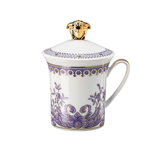 Versace meets Rosenthal 30 Years Mug Collection Le Grand Divertissement mug with lid - Buy now on ShopDecor - Discover the best products by VERSACE HOME design