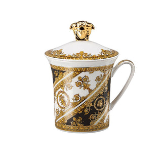 Versace meets Rosenthal 30 Years Mug Collection I Love Baroque mug with lid - Buy now on ShopDecor - Discover the best products by VERSACE HOME design