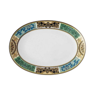 Versace meets Rosenthal Barocco Mosaic platter diam. 33 cm - Buy now on ShopDecor - Discover the best products by VERSACE HOME design