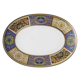 Versace meets Rosenthal Barocco Mosaic platter 38 cm - Buy now on ShopDecor - Discover the best products by VERSACE HOME design