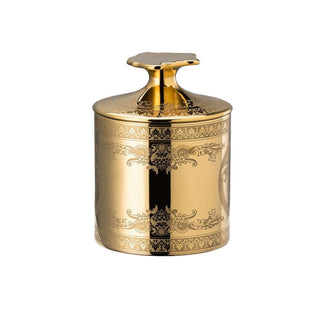 Versace meets Rosenthal Golden Medusa table light with scented wax - Buy now on ShopDecor - Discover the best products by VERSACE HOME design