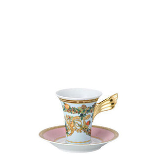 Versace meets Rosenthal Le Jardin de Versace Coffee cup and saucer - Buy now on ShopDecor - Discover the best products by VERSACE HOME design