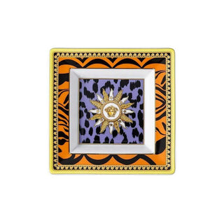 Versace meets Rosenthal Jungle Animalier dish 14x14 cm - Buy now on ShopDecor - Discover the best products by VERSACE HOME design