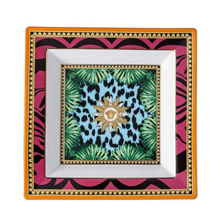 Versace meets Rosenthal Jungle Animalier dish 22x22 cm - Buy now on ShopDecor - Discover the best products by VERSACE HOME design