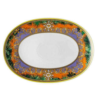 Versace meets Rosenthal Jungle Animalier platter diam. 38 cm - Buy now on ShopDecor - Discover the best products by VERSACE HOME design