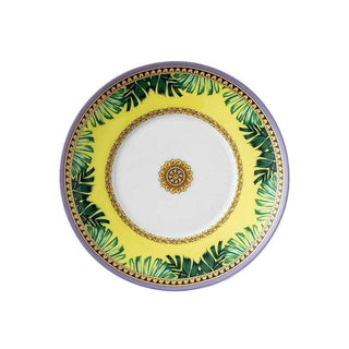 Versace meets Rosenthal Jungle Animalier Yellow cup & saucer low - Buy now on ShopDecor - Discover the best products by VERSACE HOME design