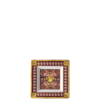 Versace meets Rosenthal La scala del Palazzo Dish 14x14 cm. pink - Buy now on ShopDecor - Discover the best products by VERSACE HOME design