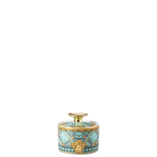 Versace meets Rosenthal La scala del Palazzo Sugar bowl green - Buy now on ShopDecor - Discover the best products by VERSACE HOME design