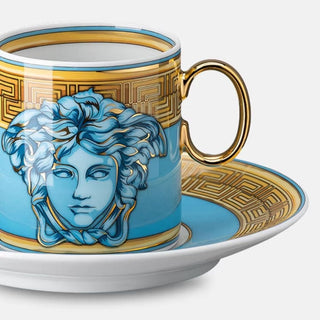 Versace meets Rosenthal Medusa Amplified coffee cup and saucer - Buy now on ShopDecor - Discover the best products by VERSACE HOME design