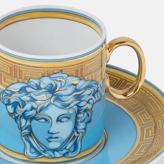 Versace meets Rosenthal Medusa Amplified coffee cup and saucer - Buy now on ShopDecor - Discover the best products by VERSACE HOME design