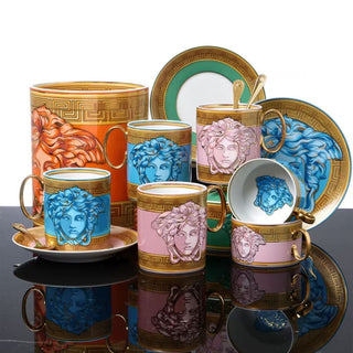 Versace meets Rosenthal Medusa Amplified mug with handle - Buy now on ShopDecor - Discover the best products by VERSACE HOME design