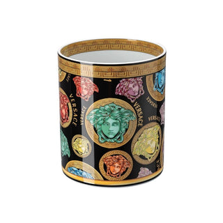 Versace meets Rosenthal Medusa Amplified Multicolour vase h. 18 cm. - Buy now on ShopDecor - Discover the best products by VERSACE HOME design