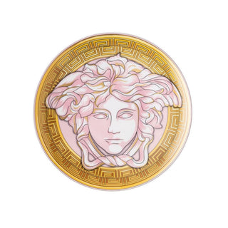 Versace meets Rosenthal Medusa Amplified plate diam. 17 cm. Versace Pink Coin - Buy now on ShopDecor - Discover the best products by VERSACE HOME design