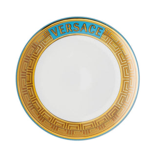 Versace meets Rosenthal Medusa Amplified plate diam. 21 cm. Versace Blue Coin - Buy now on ShopDecor - Discover the best products by VERSACE HOME design