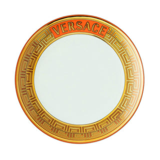 Versace meets Rosenthal Medusa Amplified plate diam. 21 cm. Versace Orange Coin - Buy now on ShopDecor - Discover the best products by VERSACE HOME design