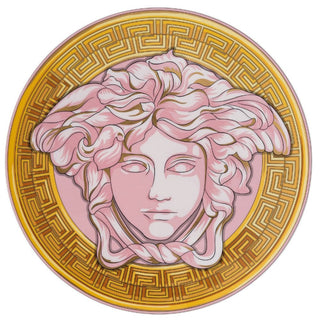 Versace meets Rosenthal Medusa Amplified service plate diam. 33 cm. Versace Pink Coin - Buy now on ShopDecor - Discover the best products by VERSACE HOME design