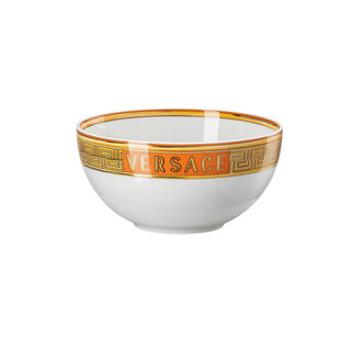 Versace meets Rosenthal Medusa Amplified soup bowl diam. 15 cm. Versace Orange Coin - Buy now on ShopDecor - Discover the best products by VERSACE HOME design