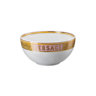 Versace meets Rosenthal Medusa Amplified soup bowl diam. 15 cm. Versace Pink Coin - Buy now on ShopDecor - Discover the best products by VERSACE HOME design