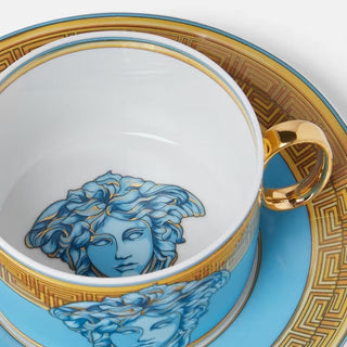 Versace meets Rosenthal Medusa Amplified tea cup and saucer - Buy now on ShopDecor - Discover the best products by VERSACE HOME design