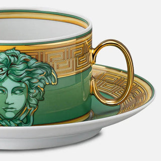 Versace meets Rosenthal Medusa Amplified tea cup and saucer - Buy now on ShopDecor - Discover the best products by VERSACE HOME design