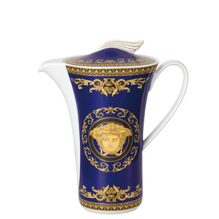 Versace meets Rosenthal Medusa Blue Coffee pot - Buy now on ShopDecor - Discover the best products by VERSACE HOME design