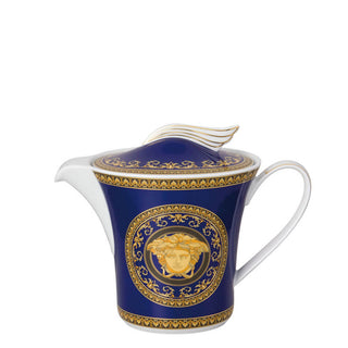 Versace meets Rosenthal Medusa Blue Teapot - Buy now on ShopDecor - Discover the best products by VERSACE HOME design