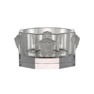 Versace meets Rosenthal Medusa Crystal Lumiere bottle coaster diam. 13 cm - Buy now on ShopDecor - Discover the best products by VERSACE HOME design