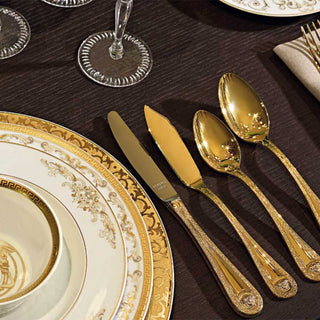 Versace meets Rosenthal Medusa Cutlery Dinner fork plated - Buy now on ShopDecor - Discover the best products by VERSACE HOME design