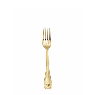 Versace meets Rosenthal Medusa Cutlery Dinner fork plated Gold - Buy now on ShopDecor - Discover the best products by VERSACE HOME design